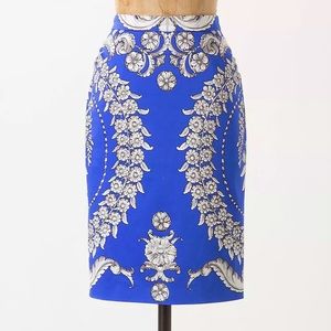 Yoana Baraschi Gilded Estate Skirt Anthropologie